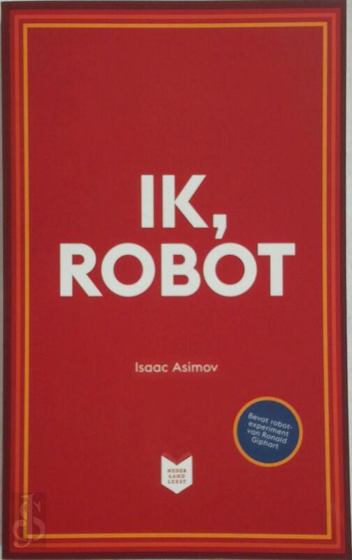 Ik, Robot book cover 