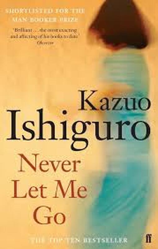 Never let me go book cover 