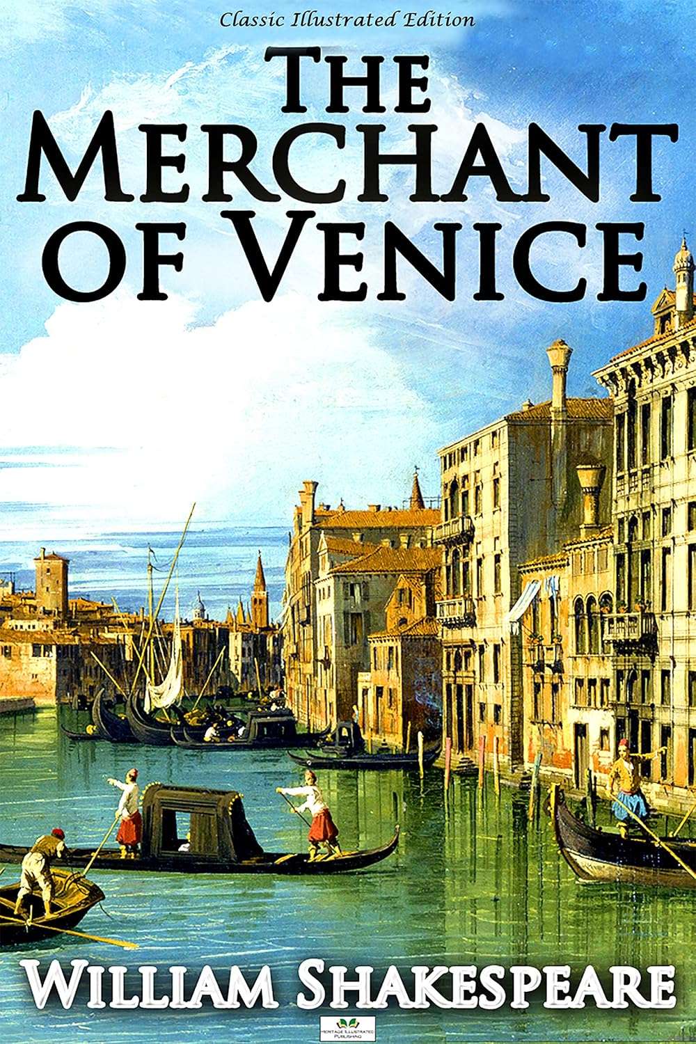 The merchant of Venice book cover 