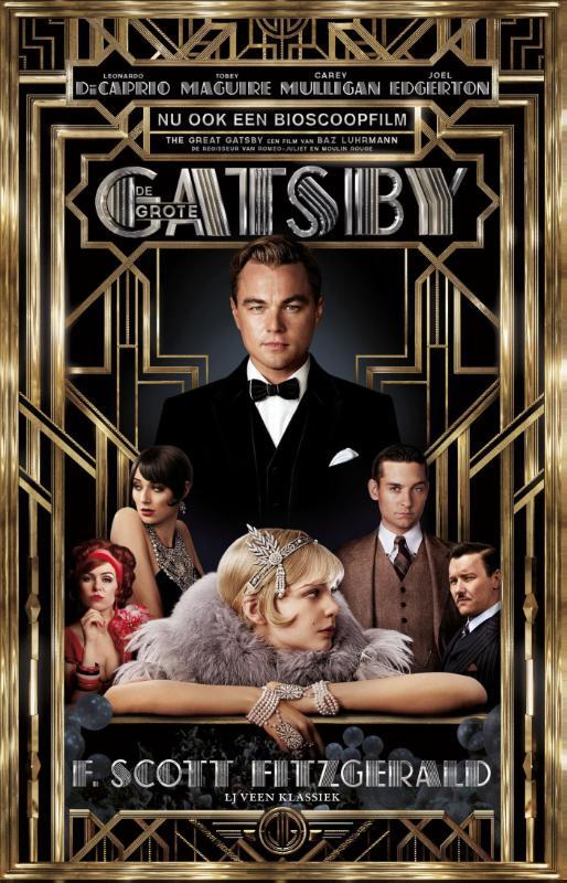 De grote Gatsby book cover 