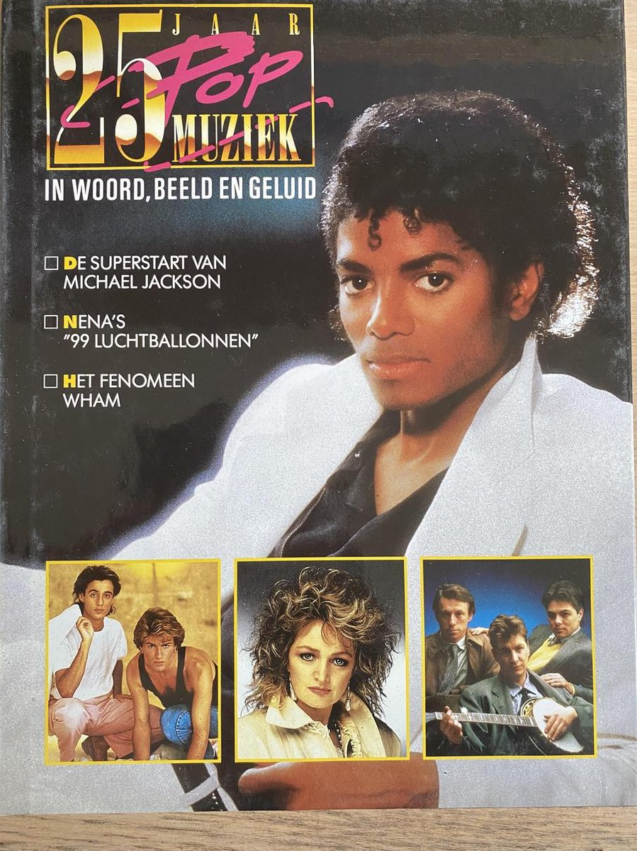 25 jaar POP muziek 1983 De jonge Supersterren book cover 