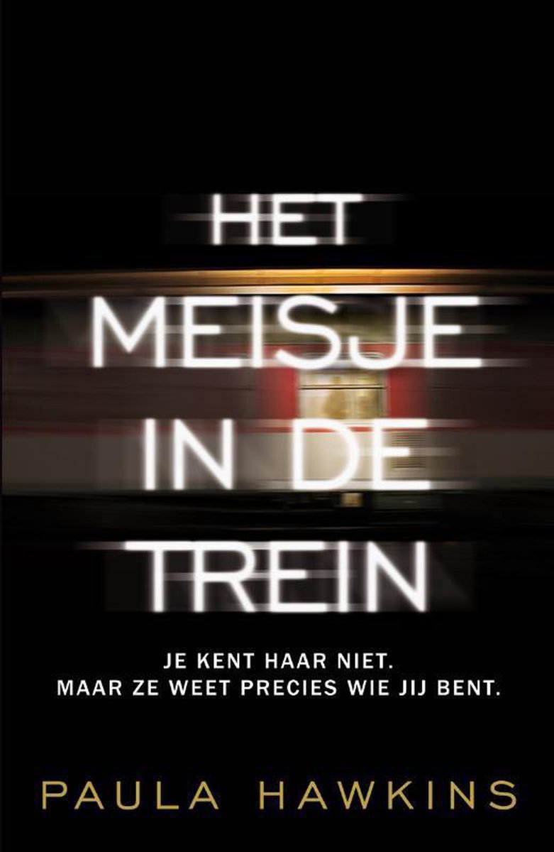 Het meisje in de trein book cover 